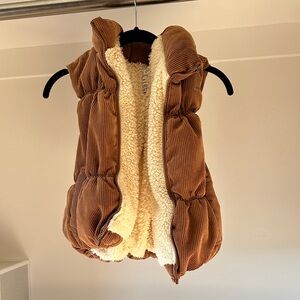 Ci Sono Cream Padded Vest